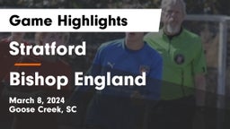 Stratford  vs Bishop England  Game Highlights - March 8, 2024