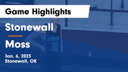 Stonewall  vs Moss  Game Highlights - Jan. 6, 2023