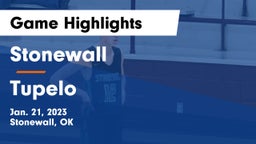 Stonewall  vs Tupelo Game Highlights - Jan. 21, 2023