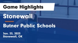 Stonewall  vs Butner Public Schools Game Highlights - Jan. 23, 2023