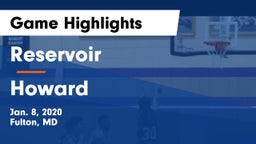 Reservoir  vs Howard Game Highlights - Jan. 8, 2020