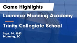 Laurence Manning Academy vs Trinity Collegiate School Game Highlights - Sept. 26, 2023