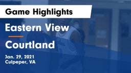 Eastern View  vs Courtland  Game Highlights - Jan. 29, 2021