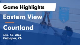 Eastern View  vs Courtland  Game Highlights - Jan. 13, 2023