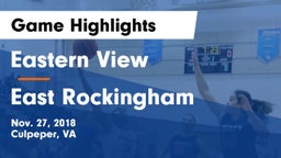 Eastern View  vs East Rockingham  Game Highlights - Nov. 27, 2018