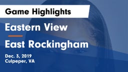 Eastern View  vs East Rockingham  Game Highlights - Dec. 3, 2019