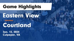 Eastern View  vs Courtland  Game Highlights - Jan. 12, 2024