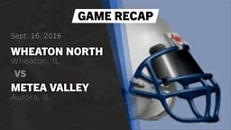 Recap: Wheaton North  vs. Metea Valley  2016