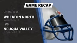 Recap: Wheaton North  vs. Neuqua Valley  2016