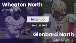 Matchup: Wheaton North High vs. Glenbard North  2018