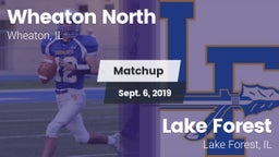 Matchup: Wheaton North High vs. Lake Forest  2019