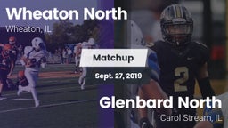 Matchup: Wheaton North High vs. Glenbard North  2019