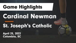 Cardinal Newman  vs St. Joseph's Catholic  Game Highlights - April 25, 2022