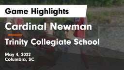 Cardinal Newman  vs Trinity Collegiate School Game Highlights - May 4, 2022