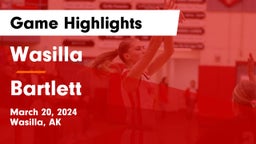 Wasilla  vs Bartlett  Game Highlights - March 20, 2024