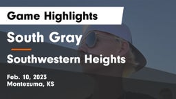 South Gray  vs Southwestern Heights  Game Highlights - Feb. 10, 2023