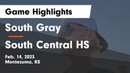 South Gray  vs South Central HS Game Highlights - Feb. 14, 2023