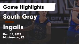 South Gray  vs Ingalls  Game Highlights - Dec. 15, 2023