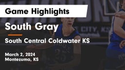 South Gray  vs South Central Coldwater KS Game Highlights - March 2, 2024