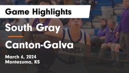 South Gray  vs Canton-Galva  Game Highlights - March 6, 2024