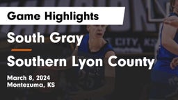 South Gray  vs Southern Lyon County Game Highlights - March 8, 2024