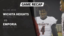 Recap: Wichita Heights  vs. Emporia  2016