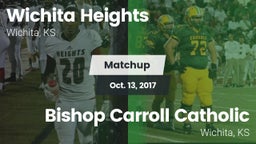 Matchup: Heights vs. Bishop Carroll Catholic  2017