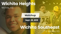 Matchup: Heights vs. Wichita Southeast  2018