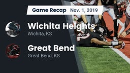 Recap: Wichita Heights  vs. Great Bend  2019