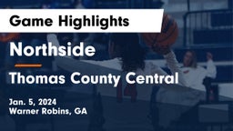 Northside  vs Thomas County Central Game Highlights - Jan. 5, 2024