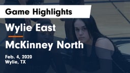 Wylie East  vs McKinney North  Game Highlights - Feb. 4, 2020