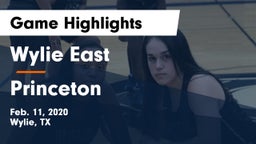 Wylie East  vs Princeton  Game Highlights - Feb. 11, 2020