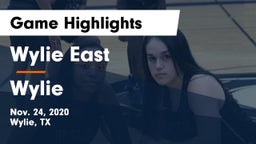 Wylie East  vs Wylie  Game Highlights - Nov. 24, 2020