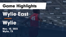 Wylie East  vs Wylie  Game Highlights - Nov. 10, 2023