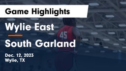 Wylie East  vs South Garland  Game Highlights - Dec. 12, 2023