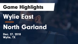 Wylie East  vs North Garland  Game Highlights - Dec. 27, 2018