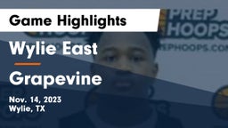Wylie East  vs Grapevine  Game Highlights - Nov. 14, 2023