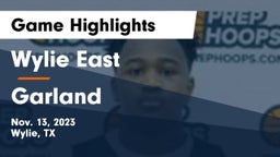 Wylie East  vs Garland  Game Highlights - Nov. 13, 2023