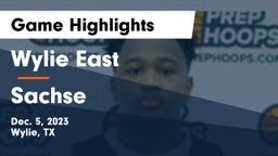 Wylie East  vs Sachse  Game Highlights - Dec. 5, 2023
