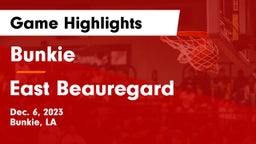 Bunkie  vs East Beauregard  Game Highlights - Dec. 6, 2023