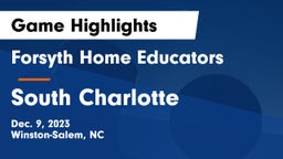 Forsyth Home Educators vs South Charlotte  Game Highlights - Dec. 9, 2023