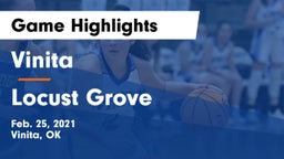 Vinita  vs Locust Grove  Game Highlights - Feb. 25, 2021