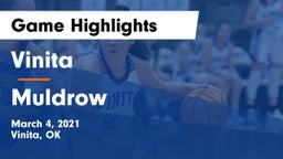 Vinita  vs Muldrow  Game Highlights - March 4, 2021