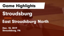 Stroudsburg  vs East Stroudsburg North  Game Highlights - Dec. 10, 2019