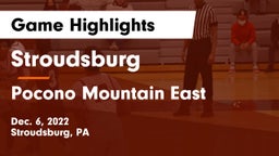 Stroudsburg  vs Pocono Mountain East  Game Highlights - Dec. 6, 2022