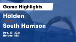 Holden  vs South Harrison  Game Highlights - Dec. 23, 2021