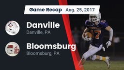 Recap: Danville  vs. Bloomsburg  2017