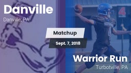 Matchup: Danville  vs. Warrior Run  2018
