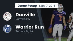 Recap: Danville  vs. Warrior Run  2018