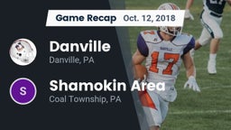 Recap: Danville  vs. Shamokin Area  2018